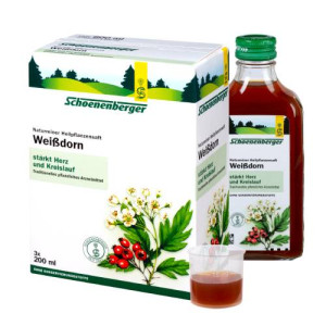 Produktbild von WEISSDORN SAFT Schoenenberger Heilpflanzens&auml;fte