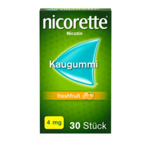 Produktbild von NICORETTE Kaugummi 4 mg freshfruit