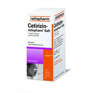 Produktbild von CETIRIZIN-ratiopharm Saft