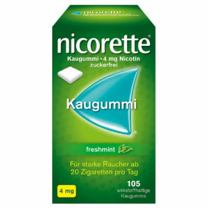 Produktbild von NICORETTE Kaugummi 4 mg freshmint