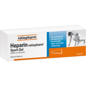 Produktbild von HEPARIN-RATIOPHARM Sport Gel