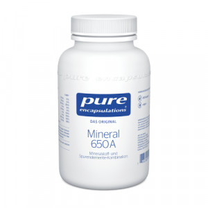 Produktbild von PURE ENCAPSULATIONS Mineral 650A Kapseln
