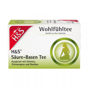Produktbild von H&S Wohlf&uuml;hltee feminin S&auml;uren Basen Tee Fbtl.