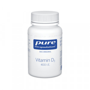 Produktbild von PURE ENCAPSULATIONS Vitamin D3 400 I.E. Kapseln