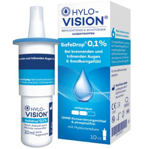 Produktbild von HYLO-VISION SafeDrop 0,1% Augentropfen