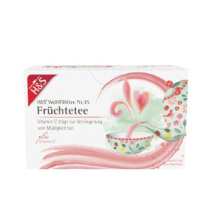 Produktbild von H&S Fr&uuml;chte mit Vitamin C Filterbeutel