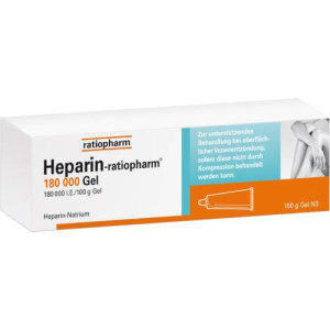 Produktbild von HEPARIN-RATIOPHARM 180.000 I.E. Gel