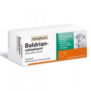 Produktbild von BALDRIAN-RATIOPHARM &uuml;berzogene Tabletten