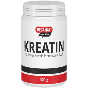Produktbild von KREATIN MONOHYDRAT 100% Megamax Pulver