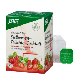 Produktbild von ERDBEEREN Fr&uuml;chtecocktail Salus Filterbeutel