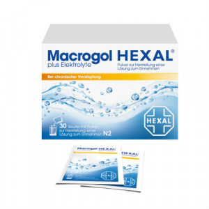 MACROGOL HEXAL plus Elektrolyte Plv.z.H.e.L.z.E.