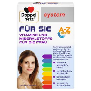 Produktbild von DOPPELHERZ f&uuml;r SIE system Tabletten