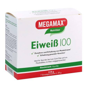 Produktbild von EIWEISS 100 Vanille Megamax Pulver