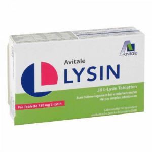 Produktbild von L-LYSIN 750 mg Tabletten