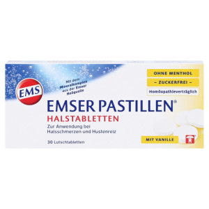 Produktbild von EMSER Pastillen ohne Menthol zuckerfrei