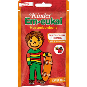 Produktbild von EM-EUKAL Kinder Bonbons Walderdbeere-Honig zh.