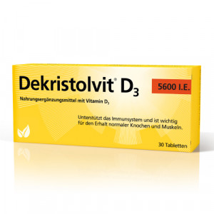Produktbild von DEKRISTOLVIT D3 5600 I.E. Tabletten