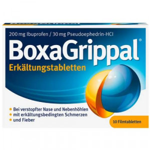 BOXAGRIPPAL Erk&auml;ltungstabletten 200 mg/30 mg FTA