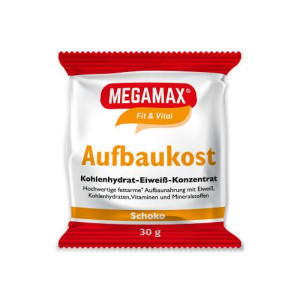 MEGAMAX Aufbaukost Schoko Pulver