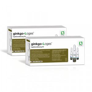 Produktbild von GINKGO-LOGES Injektionsl&ouml;sung D 4 Amp.