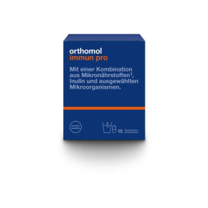Produktbild von ORTHOMOL Immun pro Granulat/Kapseln Kombipack.