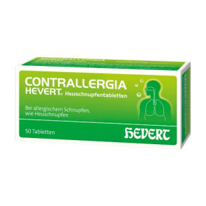 Produktbild von CONTRALLERGIA Hevert Heuschnupfentabletten
