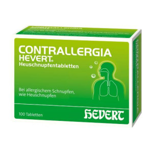 Produktbild von CONTRALLERGIA Hevert Heuschnupfentabletten