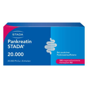 PANKREATIN STADA 20.000 magensaftres.Hartkapseln