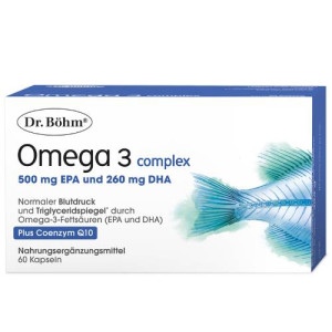 Produktbild von DR.B&Ouml;HM Omega-3 complex Kapseln