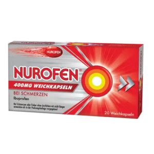 Produktbild von NUROFEN 400 mg Weichkapseln
