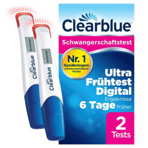 CLEARBLUE Schwangerschaftst.Ultra Fr&uuml;htest digital
