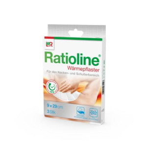Produktbild von RATIOLINE W&auml;rmepflaster Nacken/Schulter 9x29 cm
