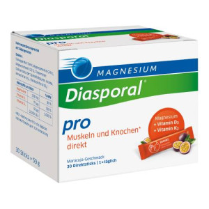Produktbild von MAGNESIUM DIASPORAL pro+D3+K2 Musk.+Knochen direkt