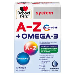 Produktbild von DOPPELHERZ A-Z+Omega-3 all-in-one system Kapseln