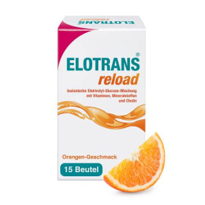 Produktbild von ELOTRANS reload Elektrolyt-Pulver m.Vitaminen Btl.