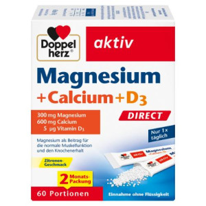 DOPPELHERZ Magnesium+Calcium+D3 DIRECT Pellets