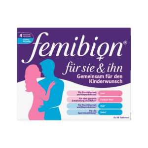 Produktbild von FEMIBION f&uuml;r Sie & Ihn Tabletten